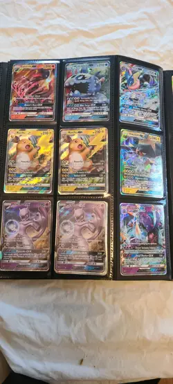 Binder of 260 Pokemon Foil Holofoil Reverse Cards All Unplayed 2016 2017 2018 - Image 2
