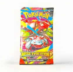 Pokemon Mega Evolution Booster Pack Venusaur 10 Cards English - Image 1