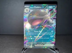 Paldean Clodsire ex 094 2025 Pokemon Journey Together Double Rare Card NM+ (a) - Image 1