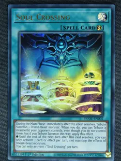 Soul Crossing EGO1 Ultra Rare - 1st ed - Yugioh Card #828 - Image 1