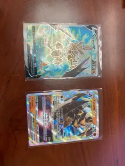 Lot Of 2 Pokemon Cards Kleavor V and VMAX SWSH 248 249 Promo - Image 1