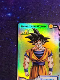 Dragon Ball Z Goku The Mighty Holo Promo Shonen Jump SJ1 DBZ CCG Promo Card Foil - Image 3