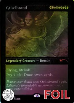 MTG Griselbrand (Etched) (160) | NM Foil | Secret Lair Fine Print {SLD} - Image 1