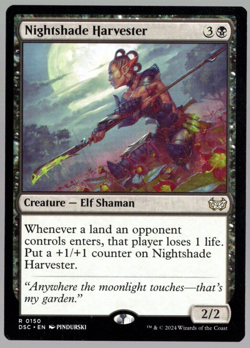 Nightshade Harvester 0150 Non Foil Rare Duskmourn MTG Near Mint - Image 1
