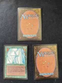 Magic the Gathering Wall of Ice, Brambles, and Wood Beta NM - Image 5