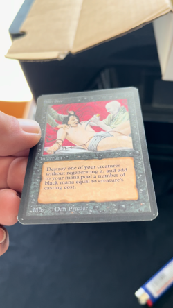 Magic the Gathering Sacrifice Alpha NM - Image 2