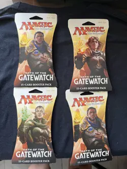 Magic the Gathering Oath of the Gatewatch X4 factory sealed - Image 1