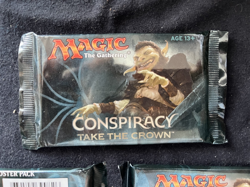 Magic the Gathering Conspiracy Take the Crown Booster Pack X3 Factory Sealed - Image 2