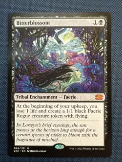 MTG Bitterblossom - Double Masters 2022 (2X2) NM - Image 1