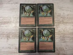 4x River Boa - Visions - EX - 2x English 2x German - MTG - Image 1