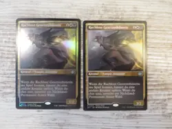 2x (1x FOIL) Ruthless Lawbringer - Outlaws of Thunder Junction - NM - German MTG - Image 1