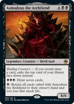 Asmodeus the Archfiend - 88 / English / Near Mint MTG - Image 1