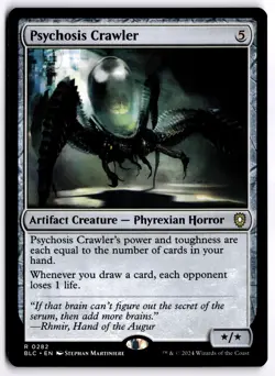 Psychosis Crawler NM BLC Commander: Bloomburrow MTG - Image 1