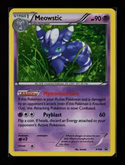 Meowstic XY48 Holo XY Promos Pokemon Card - Image 1