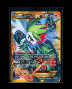 Shaymin EX 77a/108 Pokemon Premium Trainer Collection Full Alt Art M Rayquaza LP - Image 1