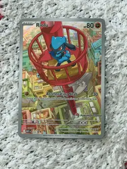 Pokemon TCG Riolu Mega Evolution ETB Pokemon Center Exclusive Promo #010 - Image 1