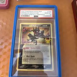 Greninja Gold Star - SWSH 144 - Black Star Promo - Celebrations - PSA 10 Pokemon - Image 1