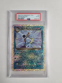 2002 Pokemon Dark Blastoise Box Topper PSA 4 VG-EX Rev Holo Legendary Collection - Image 3