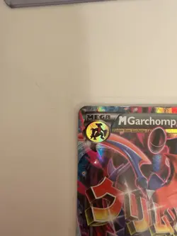 Pokemon Mega M Garchomp EX Black Star Promo Rare Holo Card XY168 - Image 4