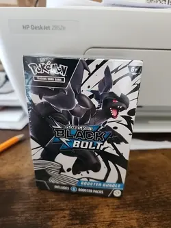 Pokemon TCG Pokemon Black Bolt 6 Booster Bundle - Factory Sealed New - Image 1