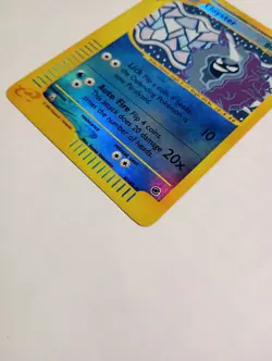 POKEMON CLOYSTER RARE REVERSE HOLO EXPEDITION SERIES 8/165 EXCELLENT CONDITION - Image 4