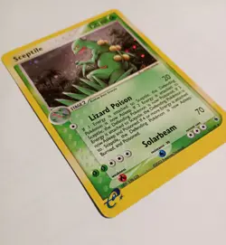 POKEMON SCEPTILE VINTAGE RUBY SAPPHIRE SERIES 11/109 HOLO SHINY GREAT CONDITION - Image 2
