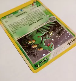 POKEMON SCEPTILE VINTAGE RUBY SAPPHIRE SERIES 11/109 HOLO SHINY GREAT CONDITION - Image 4