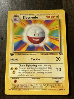 First Edition Electrode And Lt Surge’s Electrode! Pokemon TCG LP! - Image 2