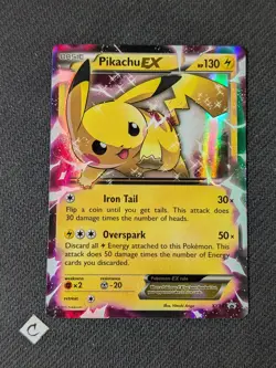 Pikachu EX XY84 - Legendary Collection Promo Holo Pokemon TCG LP - Image 1