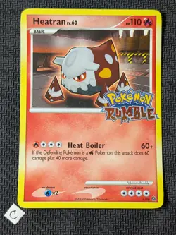 Heatran 4/16 - Pokemon Rumble Holo Stamped 2009 Pokemon TCG LP - Image 1