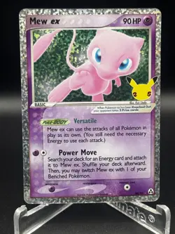 Pokemon TCG Celebrations: Classic Collection #88/92 Mew ex NM - Image 1