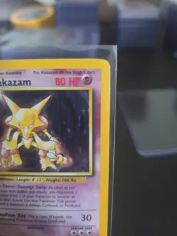 Pokemon TCG Alakazam Holo Rare Card 1/102 Base Set 1999 *Check Pictures* - Image 3