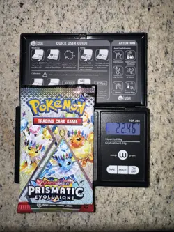 1x 22.46 Gram HEAVY Prismatic Evolutions Pack! Sealed! PRE S&V Pokemon TCG ENG - Image 1