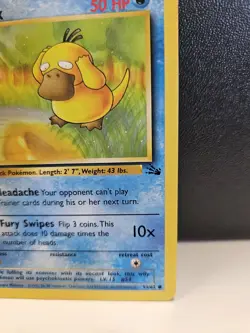 MP | Pokemon TCG | Psyduck 53/62 | Fossil | Common - Image 3