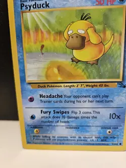 MP | Pokemon TCG | Psyduck 53/62 | Fossil | Common - Image 4