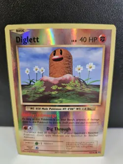 Diglett 55/108 Reverse Holo Common XY Evolutions Pokemon TCG Near Mint - Image 1