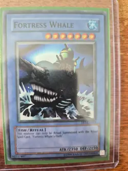 Fortress Whale TP7-EN003 Super Rare Tournament Pack 7 Yugioh - Image 1