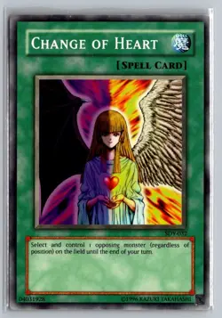 1996 Yu-Gi-OH! Change of Heart SDY-032 - Image 1