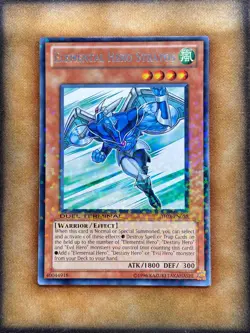 Yugioh Elemental Hero Stratos DT03-EN058 Duel Terminal Rare NM - Image 1