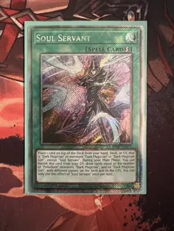 Yugioh! Soul Servant (Platinum Secret Rare) RA03-EN271 1st Edition NM - Image 1