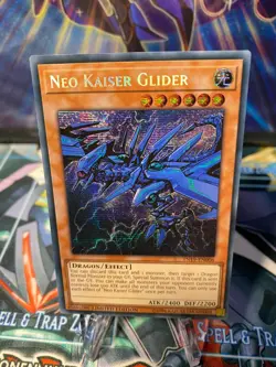 Yu-Gi-Oh! Neo Kaiser Glider TN19-EN006 Prismatic Secret Rare English NM - Image 1