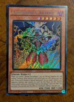 Archfiend's Advent BLTR-EN046 Secret Rare 1st Edition Near Mint Yu-Gi-Oh! - Image 1