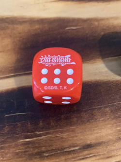 YuGiOh! Legendary Duelist Season 3 Dice- Elemental Hero Red - Image 2