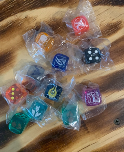 YuGiOh! Legendary Duelist Season 3 Dice- Elemental Hero Red - Image 3