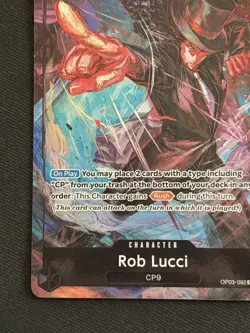 One Piece TCG - Rob Lucci AA #OP03-092 Pillars of Strength Near Mint - Image 4