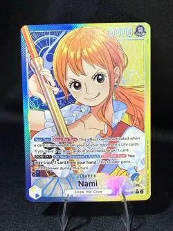 Nami Leader Alt Art Foil OP11-041 A Fist of Divine Speed + RANDOM SR - Image 3