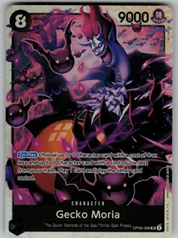 Gecko Moria (086) OP06-086 SR Wings of the Captain One Piece TCG - Image 1