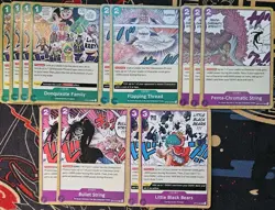 One Piece TCG OP14 Donquixote Doflamingo Deck + 80 Extra Cards - Image 3