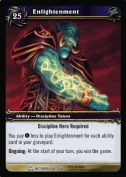 Enlightenment - Servants of the Betrayer - World of Warcraft TCG - Image 1