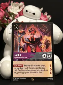 Jafar - High Sultan of Lorcana (Store Champion Participant) 32/P2 Disney Lorcana - Image 1